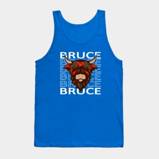 Clan Bruce - Hairy Coo Tank Top